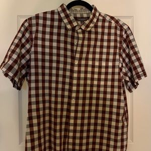 Men’s Van Heusen short sleeved large button up